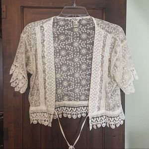 Forever 21 Lace Cardigan